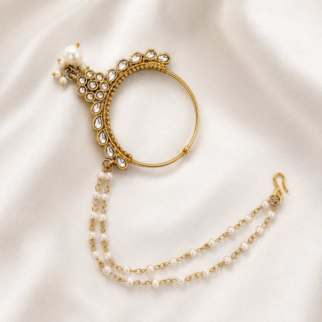 Royal Bridal Kundan Jewellery Set with Choker & Accessories
